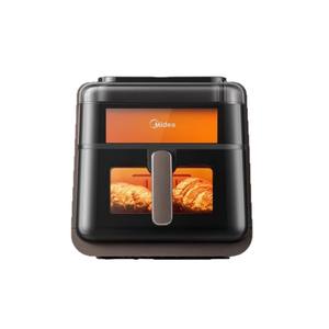 Horno freidora de aire Midea de 6L multifunción con revestimiento cerámico y ventana de visualización para freír al aire, asar, hornear y deshidratar - Product Image 1