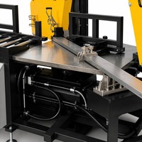 Scie de découpe multi-angles de précision PE, haute résistance à l'usure pour le traitement des tuyaux en plastique, équipement de coupe de tubes thermoplastiques