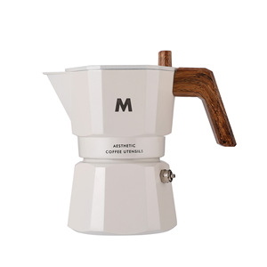 Control de temperatura válvula <span class=keywords><strong>doble</strong></span> Moka Pot nueva válvula <span class=keywords><strong>doble</strong></span> tres tazas porción 120ml Espresso Pot aluminio Moka Pot - Product Image 3