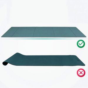 Tapete de Yoga Plegable Profesional Antideslizante para Gimnasio y Fitness, 1 cm de Grosor, Material POE, Ideal para la Hora del Almuerzo de los Estudiantes - Product Image 2