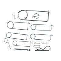 Prix populaire goupille de verrouillage à bille en acier inoxydable avec anneau finition de surface lisse goupille rapide