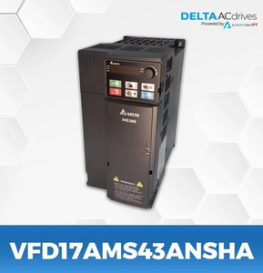 Delta MS300 VFD17AMS43ANSHA Three Phase 380~480V 7.5KW 10HP VFD - Product Image 1