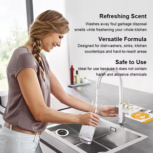 Perlas Desodorantes Eliminadoras <span class=keywords><strong>de</strong></span> Olores para Fregadero <span class=keywords><strong>de</strong></span> Cocina con Aroma a Limón, <span class=keywords><strong>Limpiador</strong></span> <span class=keywords><strong>de</strong></span> Desagües y Eliminador <span class=keywords><strong>de</strong></span> Olores para Triturador <span class=keywords><strong>de</strong></span> <span class=keywords><strong>Basura</strong></span> - Product Image 5