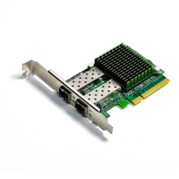 Tarjeta controladora de red Intel 10GbE 82599, Chip SFP + simple/dual, original, 2, 1, 2, 2, 1, 2, 2, 1, 2, 2
