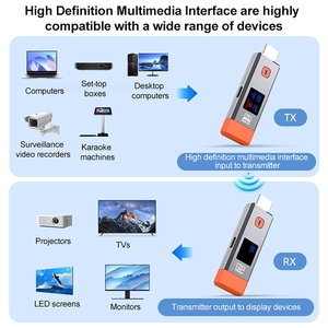 ตัวขยายสัญญาณไร้สาย BIGWAY 1080P 50M แบบ USB C ตัวส่งและรับสัญญาณวิดีโอ แบบเสียบใช้งานได้ทันที  อะแดปเตอร์ดองเกิลแสดงผล WiFi สำหรับทีวี พีซี แล็ปท็อป - Product Image 3