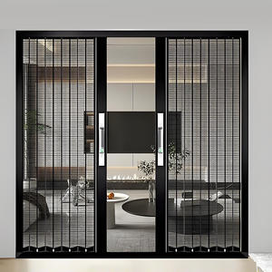 Porte <span class=keywords><strong>moustiquaire</strong></span> coulissante pliante en maille Jin Gang, type push-pull, <span class=keywords><strong>moustiquaire</strong></span> plate anti-moustiques - Product Image 5