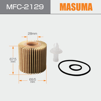 Filter Oli Mobil MFC-2129 MASUMA Paper Core Automotive Parts 04152-0V010 04152-31090 untuk LEXUS RX350 ASV61L