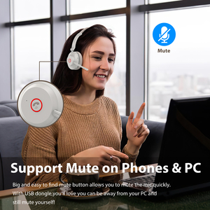 99.6% tiếng ồn cacellation nhà máy bán buôn BT-882C văn phòng không dây tai nghe - Product Image 3