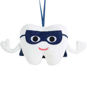 U457 Cute Customizable Embroidered <strong>Tooth</strong> <strong>Fairy</strong> Doll <strong>Pillow</strong> with Pocket Birthday Gifts for Girls and Boys Dental <strong>Tooth</strong> Toy - Product Image 1