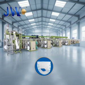 เครื่องผลิตผ้าอ้อมเด็กแบบดึงขึ้นความเร็ว<span class=keywords><strong>ส</strong></span>ูง JWC รุ่นประหยัด - Product Image 1