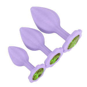 Anale Plug Seksspeeltjes Volwassen Speelgoed Siliconen Voor Vrouwen Penetratie Tapon Butt Plug Maar Set Anale Plug Speelgoed <span class=keywords><strong>Gay</strong></span> Dildo 3 Stuks - Product Image 2