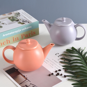 High Quality Nordic Creative Tea Pots <strong>Chinese</strong> Mini Custom Porcelain Ceramic <strong>Teapot</strong> <strong>Set</strong> with Infuser - Product Image 3