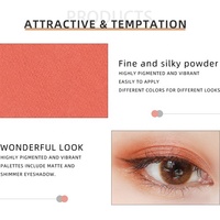Vente en gros logo personnalisé nouveau 30 couleurs meilleure palette de fard à paupières multichrome pailleté marque privée végétalienne