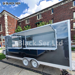 Blackser 5,7 M Black Owned Food Trucks con cocina completa Pizza Hotdog Coffee Trailer Hamburger Food Truck <span class=keywords><strong>Near</strong></span> <span class=keywords><strong>Me</strong></span> - Product Image 3