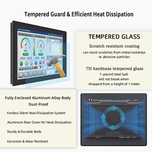 Panel PC Industrial de Alto Rendimiento, Sin Ventilador, Construcción Reforzada, Amplio Voltaje Certificado para Entornos Industriales Difíciles - Product Image 5