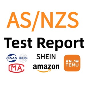 AS/NZS ISO 8124 pour le rapport de Test pour les produits de jouets TEMU SHEIN Amazon Catégorie de vente Autres - Product Image 1