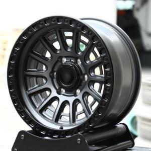 HTOR 19 pouces 6X135 6X5.5 <span class=keywords><strong>4X4</strong></span> noir mat multi-rayons concave tout-terrain forgé jantes pour Silverado Ranger Land Cruiser - Product Image 1