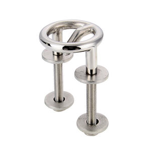 Nouvelles anneaux de ski nautique de 76 mm pour yachts, bateaux de pêche et hors-bords, accessoires et pièces en acier inoxydable marin - Product Image 1