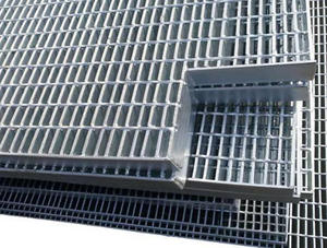 Cubierta de Canalón de Acero Galvanizado de Alta Resistencia, Barra Transversal Cuadrada Trenzada, Caillebotis Acier Galvanis Inox - Product Image 1