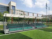 Système de sièges modulaires préfabriqués pour tribunes de stades extérieurs et conteneurs de sièges de tribunes