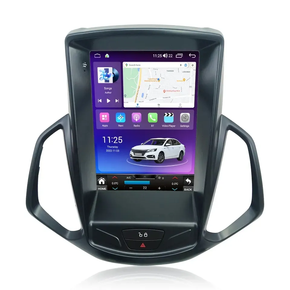 KiriNavi car gps navigation multimedia player for Ford EcoSport 2013 2017 Android 11 radio head unit tape recorder video player