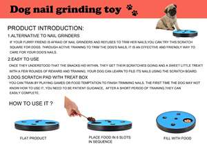 Lima de Uñas para Perros de Plástico Ecológico de Lujo Moderno Personalizada, <span class=keywords><strong>Juguete</strong></span> de Alimentación Lenta <span class=keywords><strong>con</strong></span> Papel de Lija Giratorio, <span class=keywords><strong>Ventosa</strong></span> Antideslizante, Tabla para Rascar - Product Image 5