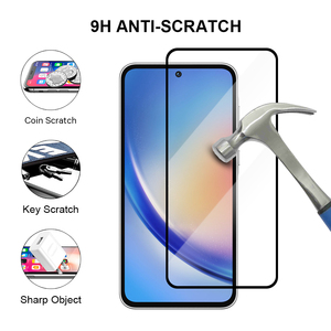 Protector de Pantalla de Vidrio Templado 9H 2.5D HD Transparente para <span class=keywords><strong>Samsung</strong></span> <span class=keywords><strong>Galaxy</strong></span> A35 A55 S22 <span class=keywords><strong>23</strong></span> 24 25 26 <span class=keywords><strong>5G</strong></span> - Product Image 2