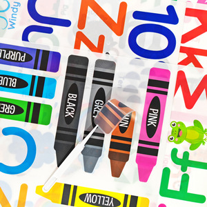 <span class=keywords><strong>Adesivi</strong></span> Murali Educativi <span class=keywords><strong>per</strong></span> Bambini <span class=keywords><strong>con</strong></span> Alfabeto, Numeri e Animali, Decorazione <span class=keywords><strong>per</strong></span> Aula, Asilo e Camera da Letto - Product Image 6