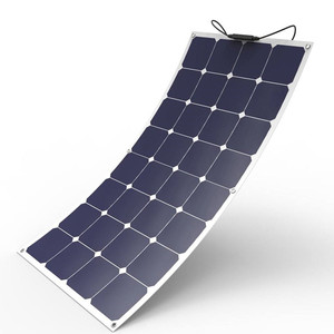 Panel Solar Flexible Monocristalino OEM para RV, Módulo Solar de 200 WP, Paneles Solares de 18V para Techo, Uso Residencial y para RV - Product Image 1