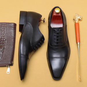 Zapatos Oxford Vintage de Lujo para Hombre 2026, Casuales, Formales de Negocios, Estilo Británico, Multifuncionales, de Caña Baja - Product Image 1