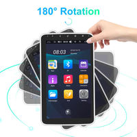Le lecteur Android 1din tourne manuellement l'écran Wifi/Gps/Fm/Rds/Bt/Aux/Ips Grand écran Radio Sound Mp3/Mp5