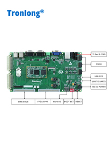 Chipboard Tronlong <span class=keywords><strong>OMAP</strong></span>-L138 + LOGO papan evaluasi industri, TI ARM9 + C674x DSP, logo Unigroup domestik - Product Image 5
