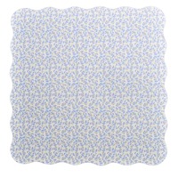 Tapis de Mahjong en Point de Broderie Antidérapant, Motif Rose Vintage, Tapis de Table Carré pour Table de Mahjong, Jeu de Cartes et Décoration Intérieure