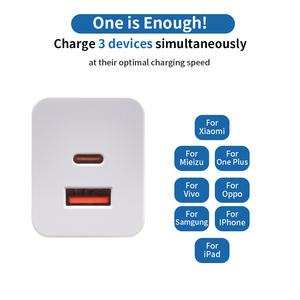 Solución de carga rápida multiregión personalizada de fábrica Tipos de enchufes de puertos duales UE/EE. UU./Reino Unido/Corea - Product Image 4
