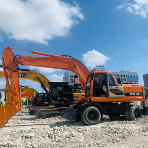 Excavatrice hydraulique de roue de Doosan de DH210W-7 en vente Excavatrice d'occasion de DH210W-7 de Doosan de basses heures de travail - Product Image 3