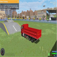 Simulateur de camion à benne basculante machine d'ingénierie pratique d'enseignement 1: 1 simulation de camion à benne basculante VR