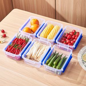Conteneur de stockage pour réfrigérateur de qualité alimentaire OEM avec fermeture, boîte de rangement en plastique transparente extra profonde et extra épaisse, scellée - Product Image 3