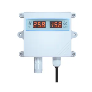Fabricação personalizada RS485 ar temperatura umidade sensor com tela