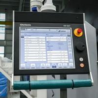 Machine de pliage électrique CNC entièrement automatique HARSLE pour la vente directe, presse plieuse durable pour le traitement de tôles d'aluminium