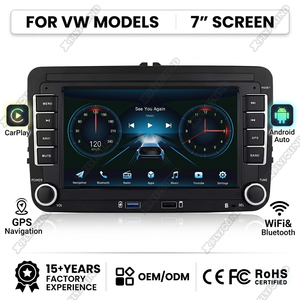 Lecteur multimédia de voiture <span class=keywords><strong>Android</strong></span> Flysonic FYDZ 2+32 Go, écran <span class=keywords><strong>7</strong></span> pouces, GPS, WiFi, USB, CarPlay, <span class=keywords><strong>Android</strong></span> <span class=keywords><strong>Auto</strong></span>, en stock, prêt à être expédié - Product Image 1