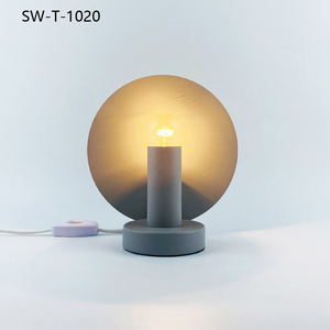 Bedroom End <strong>Rustic</strong> Dining Creative Desk <strong>Lamp</strong> Pink Metal Modern Side Table <strong>Lamp</strong> With Factory Price - Product Image 6