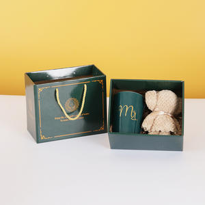 DD2184 Wedding Baby Shower Eco-Friendly Ceramic Mug Set with Food Safe Lid Custom Logo <b>Gift</b> Box - Product Image 4