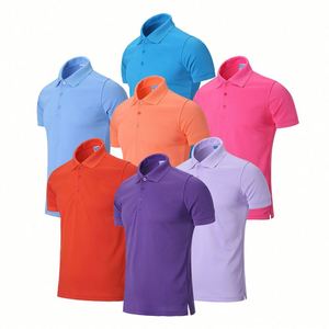 Design Knitted Round Neck Tee-Shirt 100% Cotton Golf Button Down Polos Plus T-Shirt Solid for Unisex Restaurant - Product Image 5