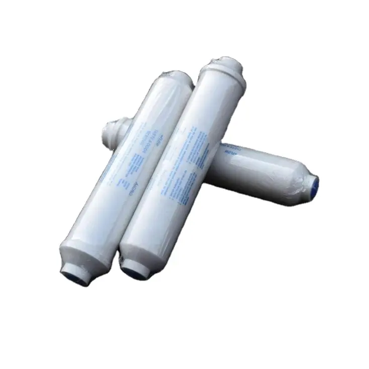 hot sale water filter post carbon t33 inline water filter cartridge for 75g ro system