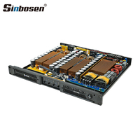 Amplificateur de puissance K4-1400, amplificateur numérique professionnel 1400 W, amplificateur de puissance numérique audio, 1U classe D, large plage de tension 90V-270V
