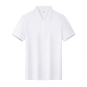 Chemises polo en coton pur 210 g/m² pour hommes, logo personnalisé, haute qualité, manches courtes, coupe ajustée, chemises polo de golf pour hommes FLuxury - Product Image 2
