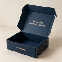 Boîte en carton personnalisée imprimée, boîte d'emballage en carton ondulé, boîte cadeau pliable pour l'emballage des produits