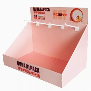 Giấy xách tay PDQ Countertop carton các tông sản phẩm thực phẩm cửa hàng tùy chỉnh đứng Pop Up bảng bán lẻ cửa hàng hiển thị truy cập hộp - Product Image 1