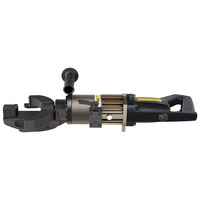 Cintreuse et redresseuse de barres d'armature hydraulique portative semi-automatique fiable NRB-25-R 1500W Max 25mm 220V/110V 0-130