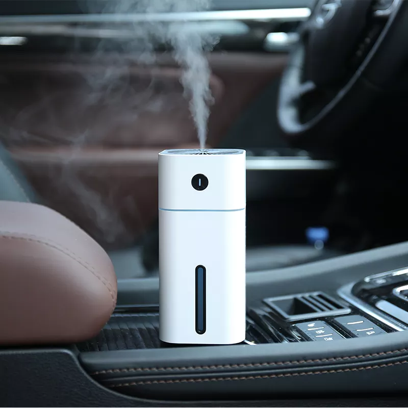 2023 OEM портативный мини-увлажнитель воздуха ультразвуковой холодный туман USB диффузор небулайзер 7 окружающий ночник лампа для автомобиля дома спальни